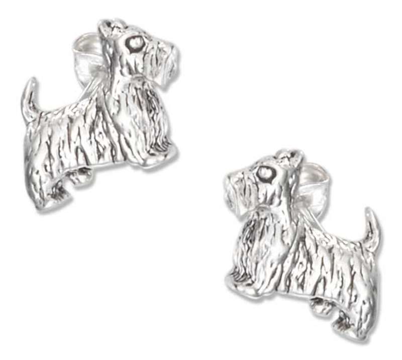 Scottish Terrier Post Earrings Scottish Terrier Post Earrings