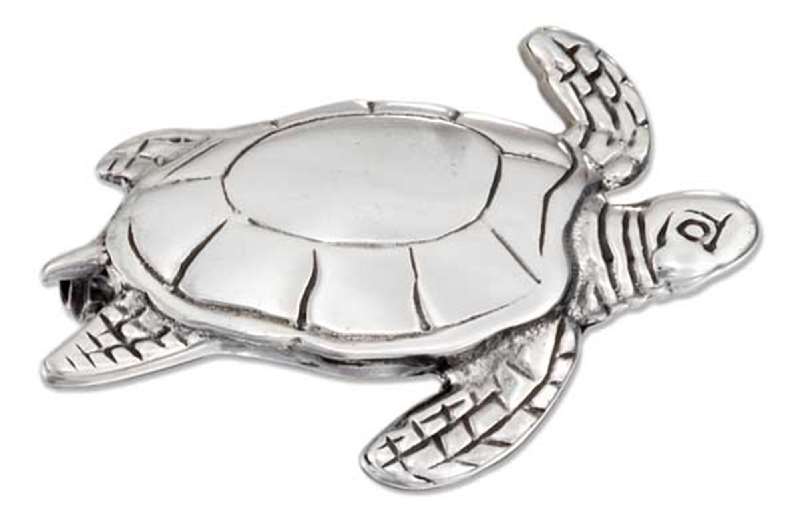 Sea Turtle Brooch Pin Sea Turtle Brooch Pin