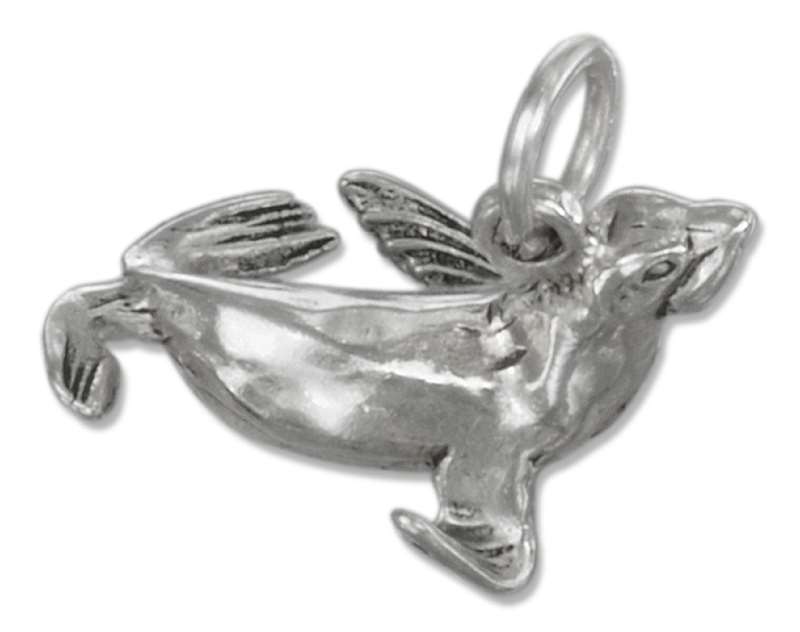 3D Seal Or Sea Lion Charm 3D Seal Or Sea Lion Charm