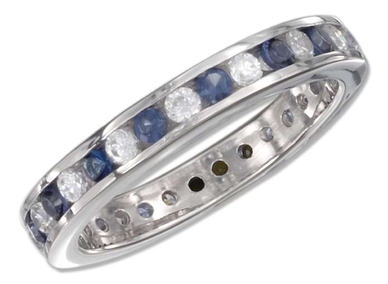 September Birthstone Eternity Ring September Birthstone Eternity Ring