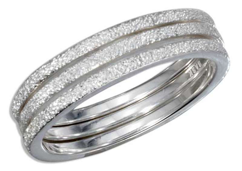 3 Band Stardust Stack Ring 3 Band Stardust Stack Ring