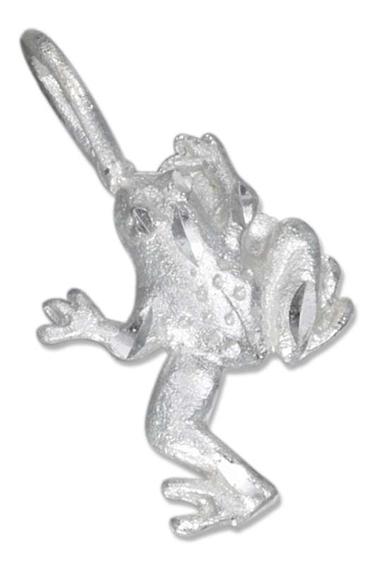 Small Frog Charm - Click Image to Close