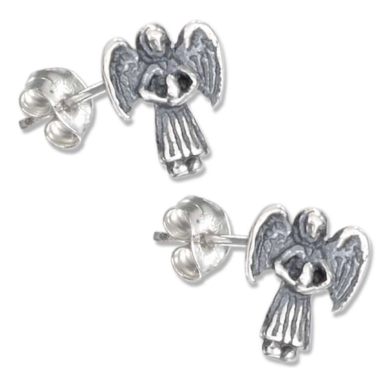 Guardian Angel Post Earrings