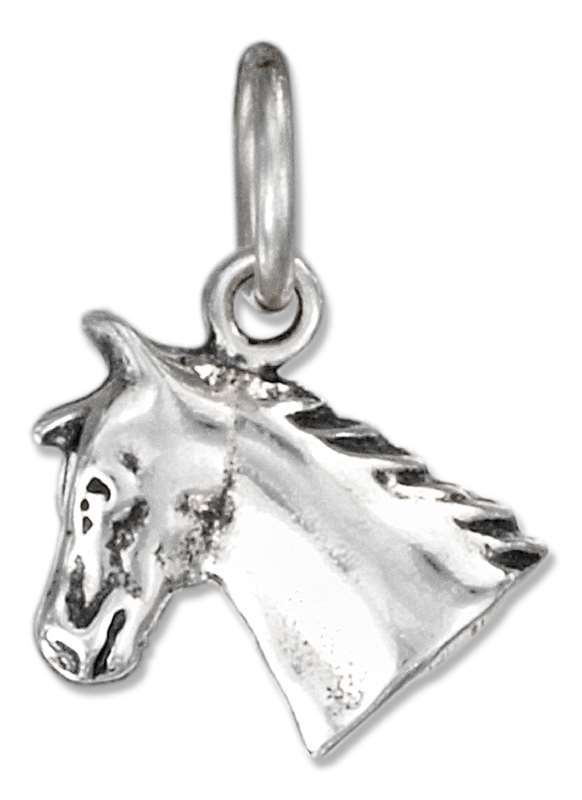 Small Horse Head Charm