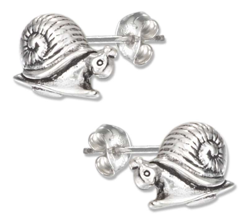Snail Post Earrings