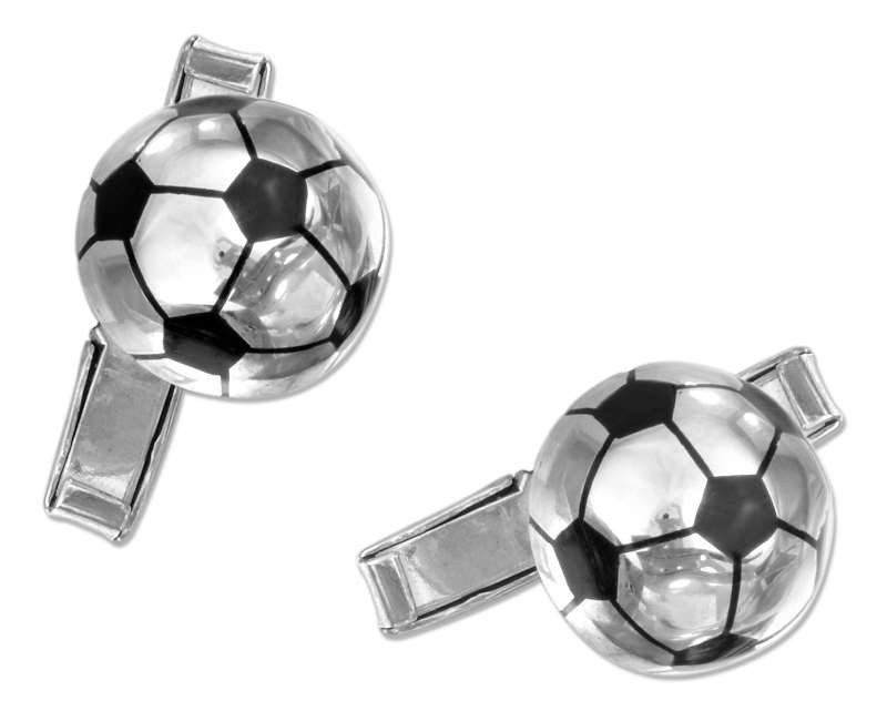 Soccer Ball Cuff Links