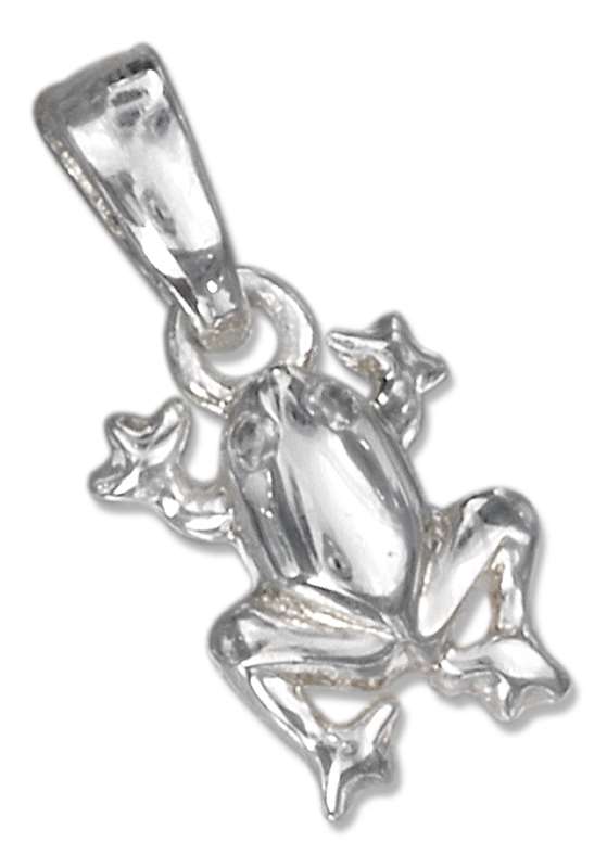 3D Frog Sparkling Crystal Eyes Charm