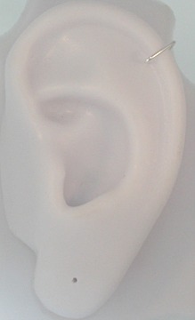Left Or Right Nonpiercing Triangle Shaped Mini Wire Upper Ear Cuff Left Or Right Nonpiercing Triangle Shaped Mini Wire Upper Ear Cuff