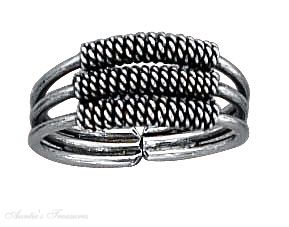 Bali Coils Toe Ring