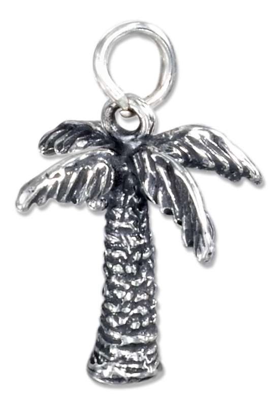 3D Tropical Or Oasis Palm Tree Charm 3D Tropical Or Oasis Palm Tree Charm