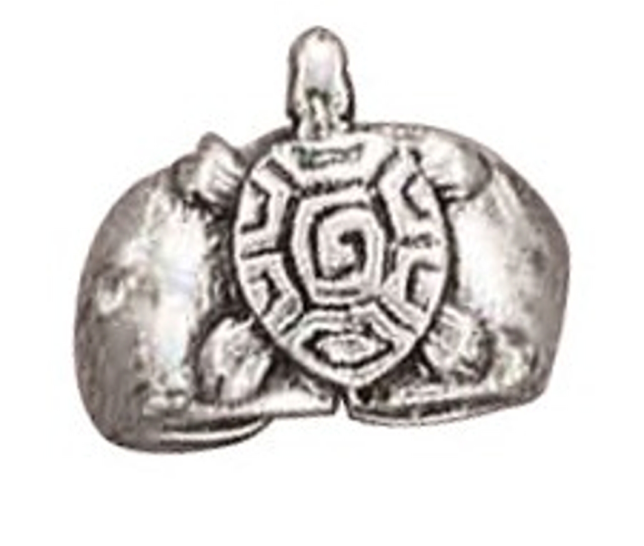 Turtle Toe Ring