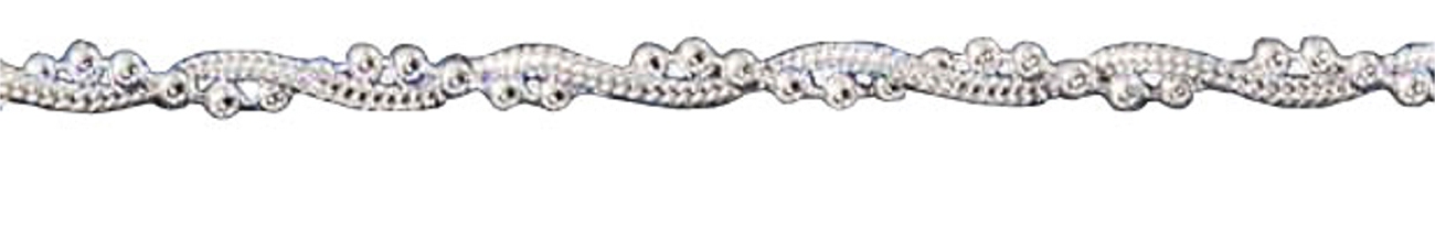 Beaded Twisted Snake Chain Necklace Or Bracelet Beaded Twisted Snake Chain Necklace Or Bracelet