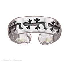 Lizards Toe Ring