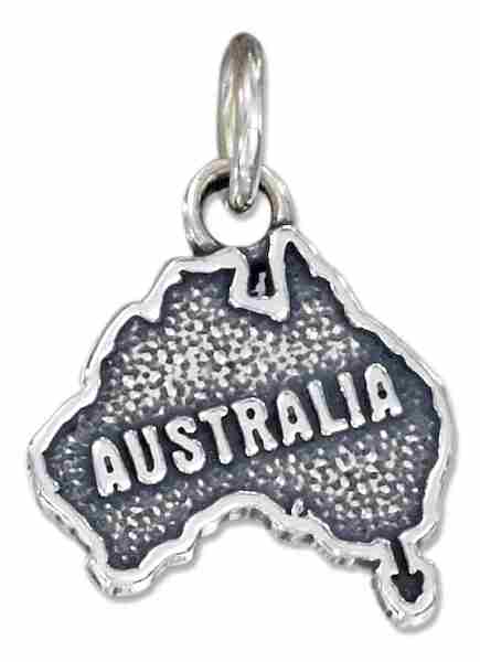 Australia Country Continent Charm Australia Country Continent Charm