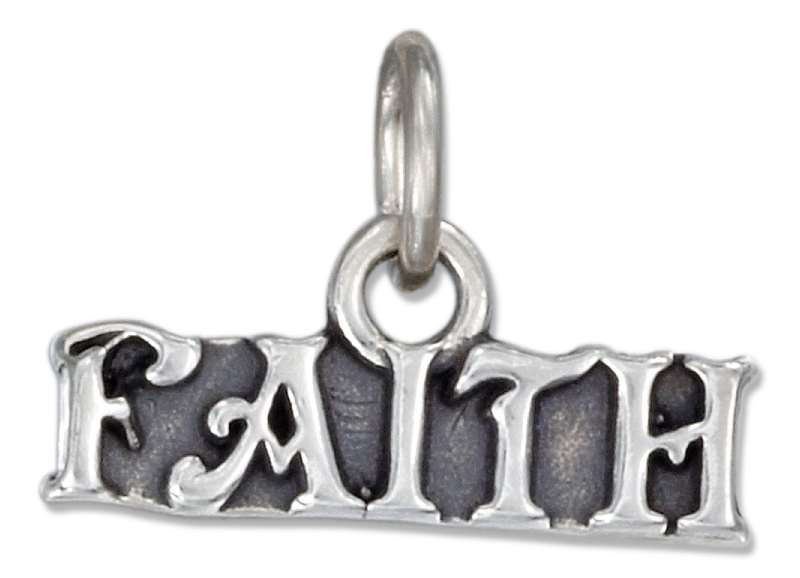 Faith Word Charm Faith Word Charm