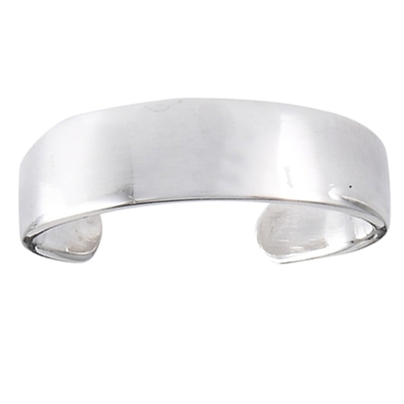 Flat Plain Graduated Adjustable Toe Ring