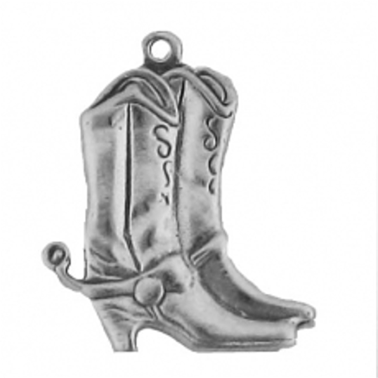 Large Thin Cowboy Boots Charm