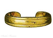 14k Yellow Gold Thin Adjustable Plain Band Coin Edge Toe Ring 14k Yellow Gold Thin Adjustable Plain Band Coin Edge Toe Ring
