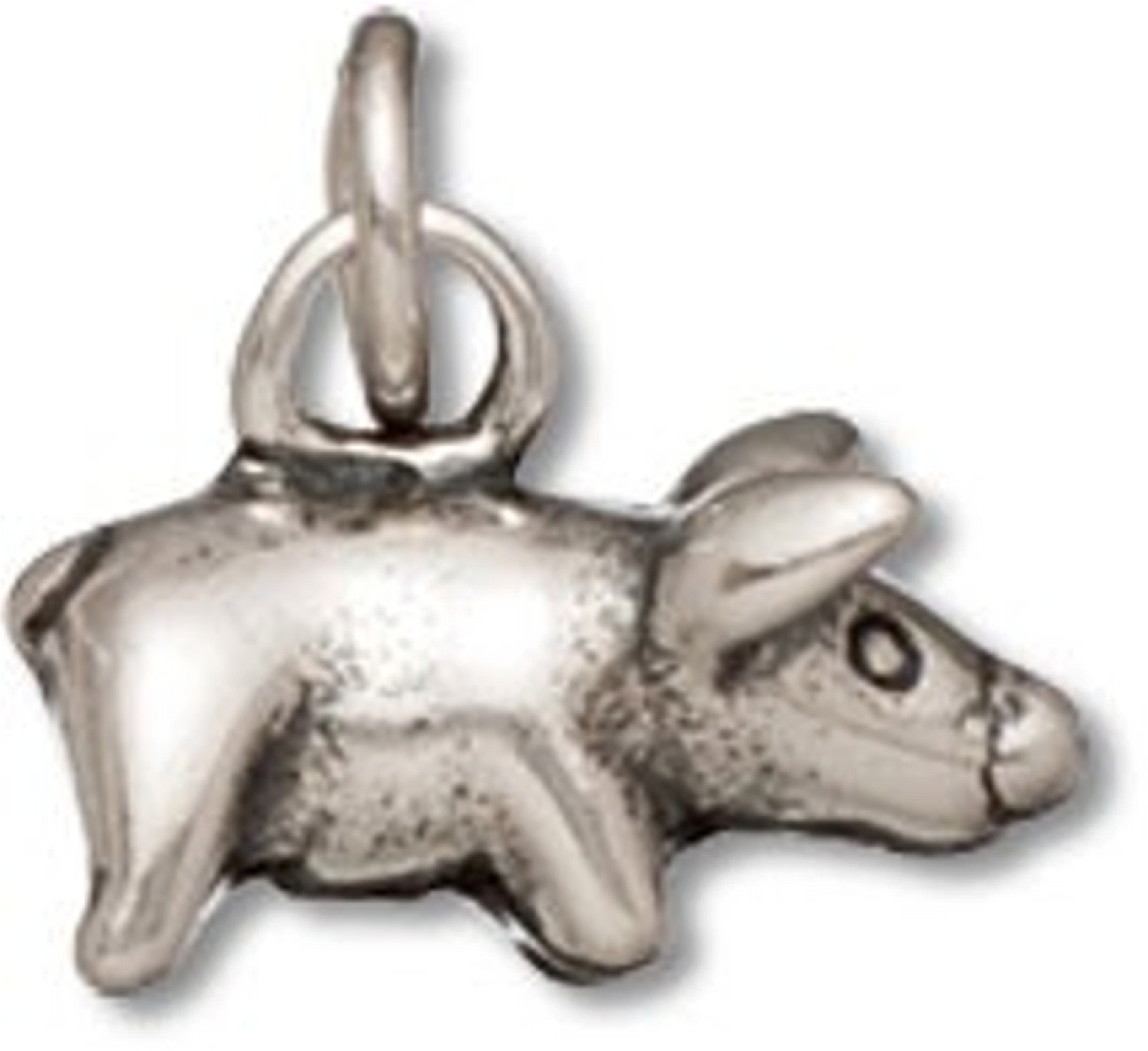 3D Small Pot Belly Pig Charm 3D Small Pot Belly Pig Charm