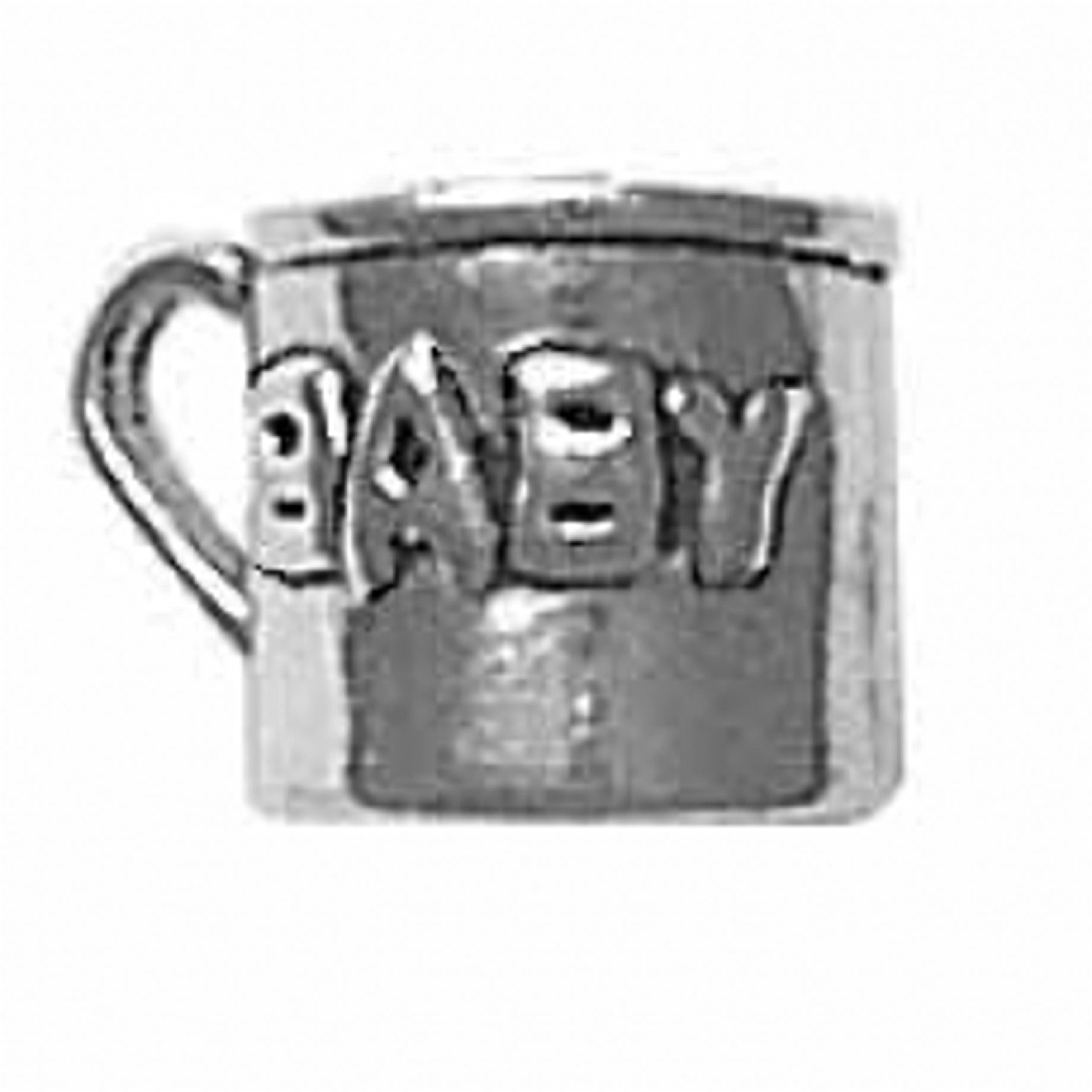 3D Baby Cup Mug With Handle Charm