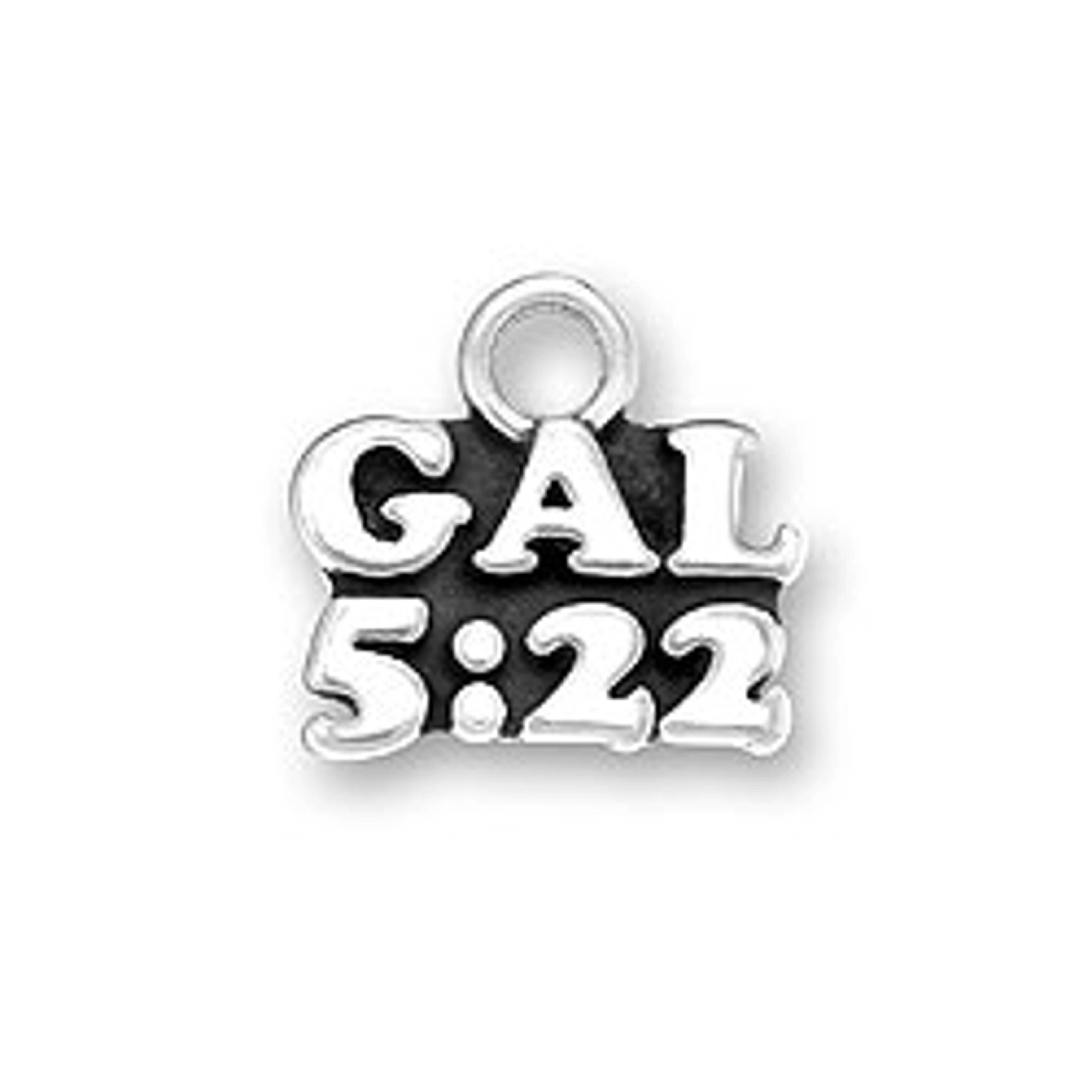 GALATIANS 5:22 Bible Scripture Verse Charm GALATIANS 5:22 Bible Scripture Verse Charm