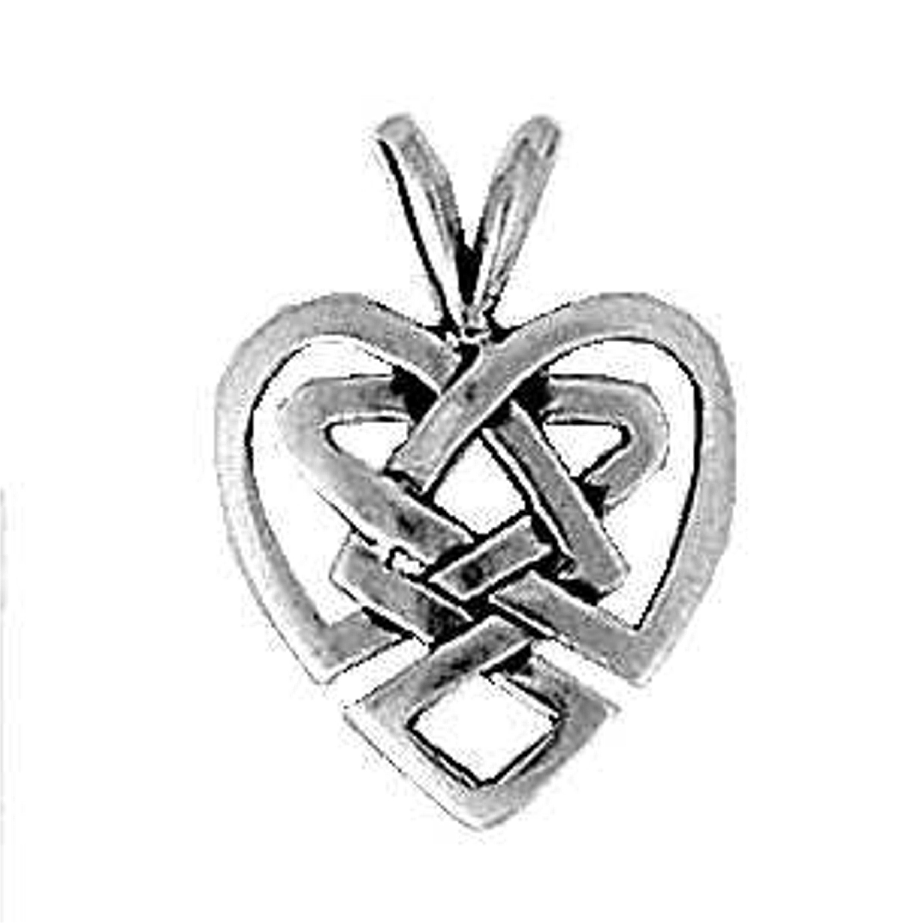 Celtic Weave Heart Knot Pendant Celtic Weave Heart Knot Pendant