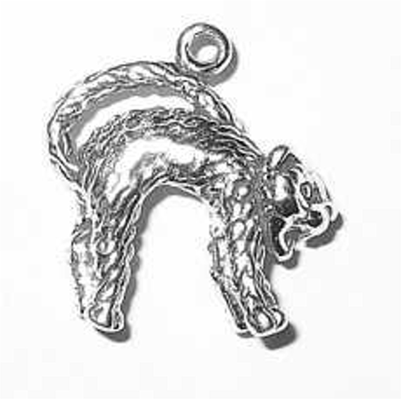 3D Hissing Scared Cat Charm 3D Hissing Scared Cat Charm