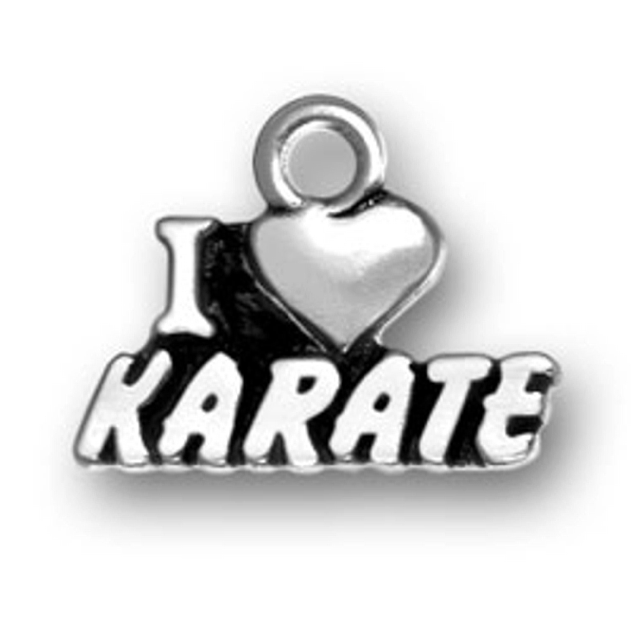 I LOVE KARATE Charm I LOVE KARATE Charm