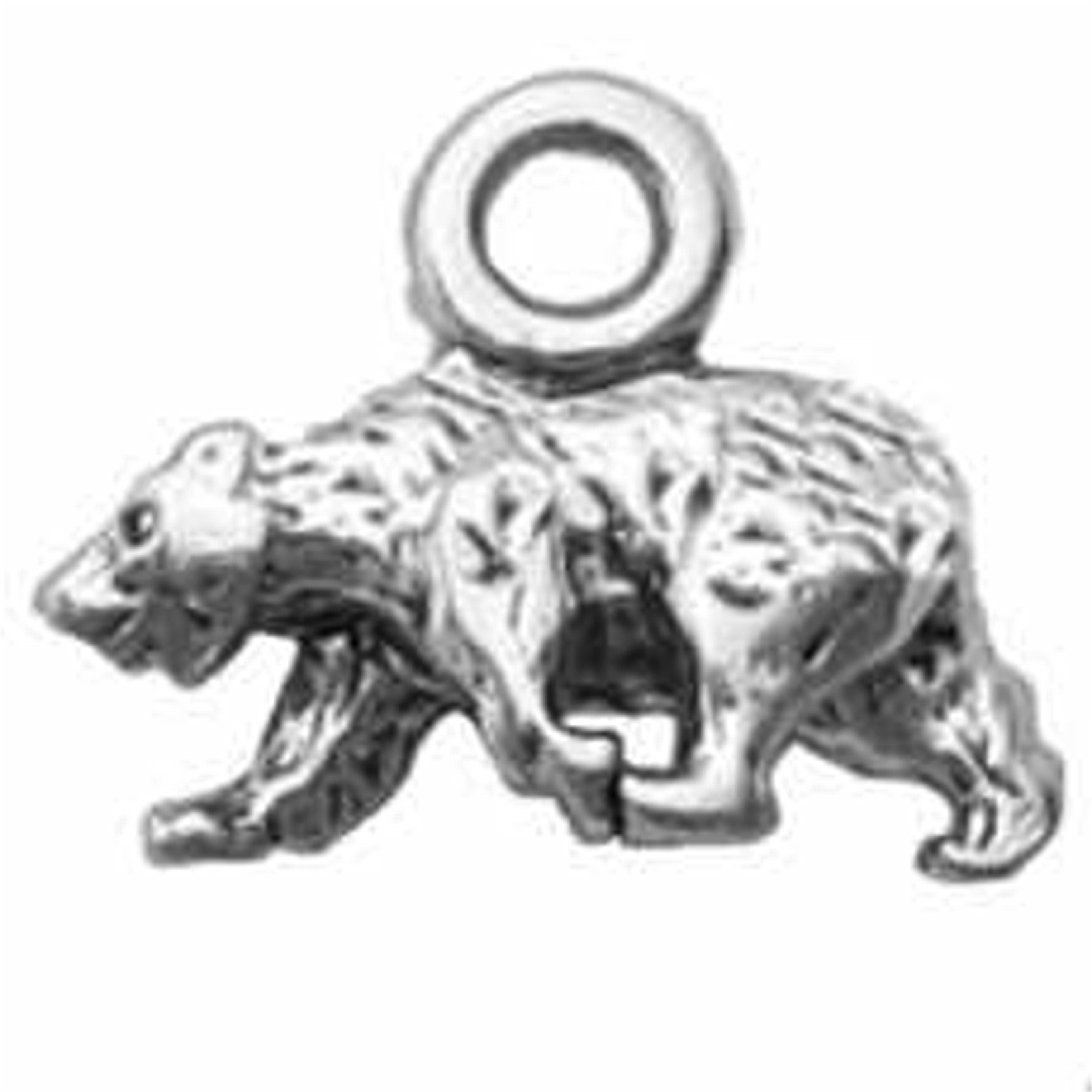Mini 3D Walking Bear Charm