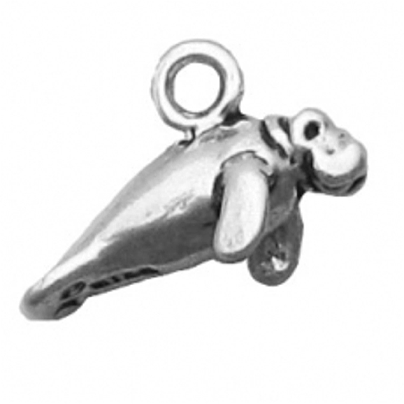 Mini 3D Manatee Charm Mini 3D Manatee Charm