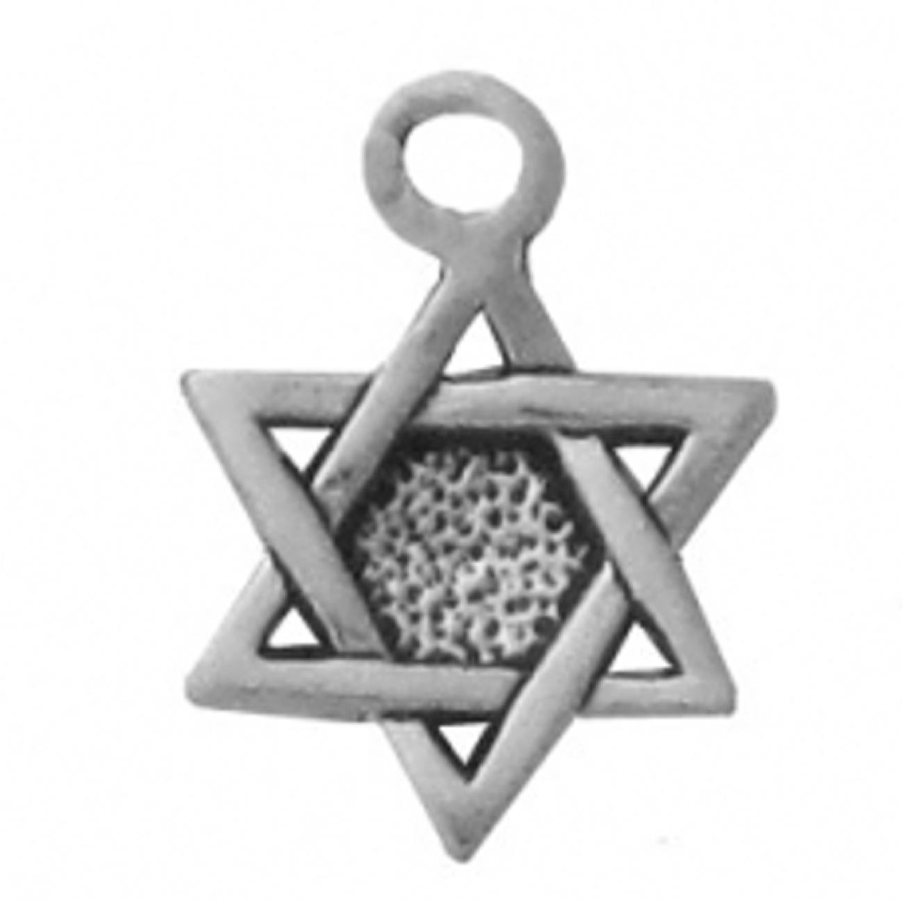 Mini Jewish Star Of David Charm