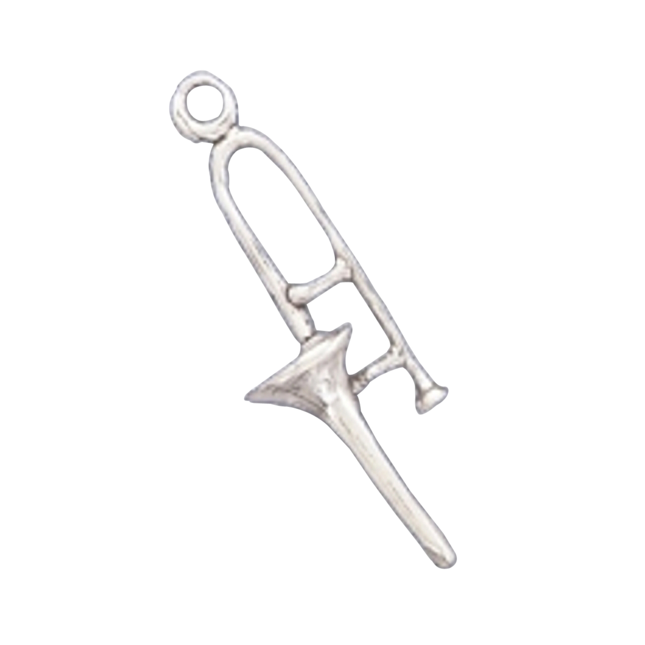 Musical Instrument Trombone 3D Charm