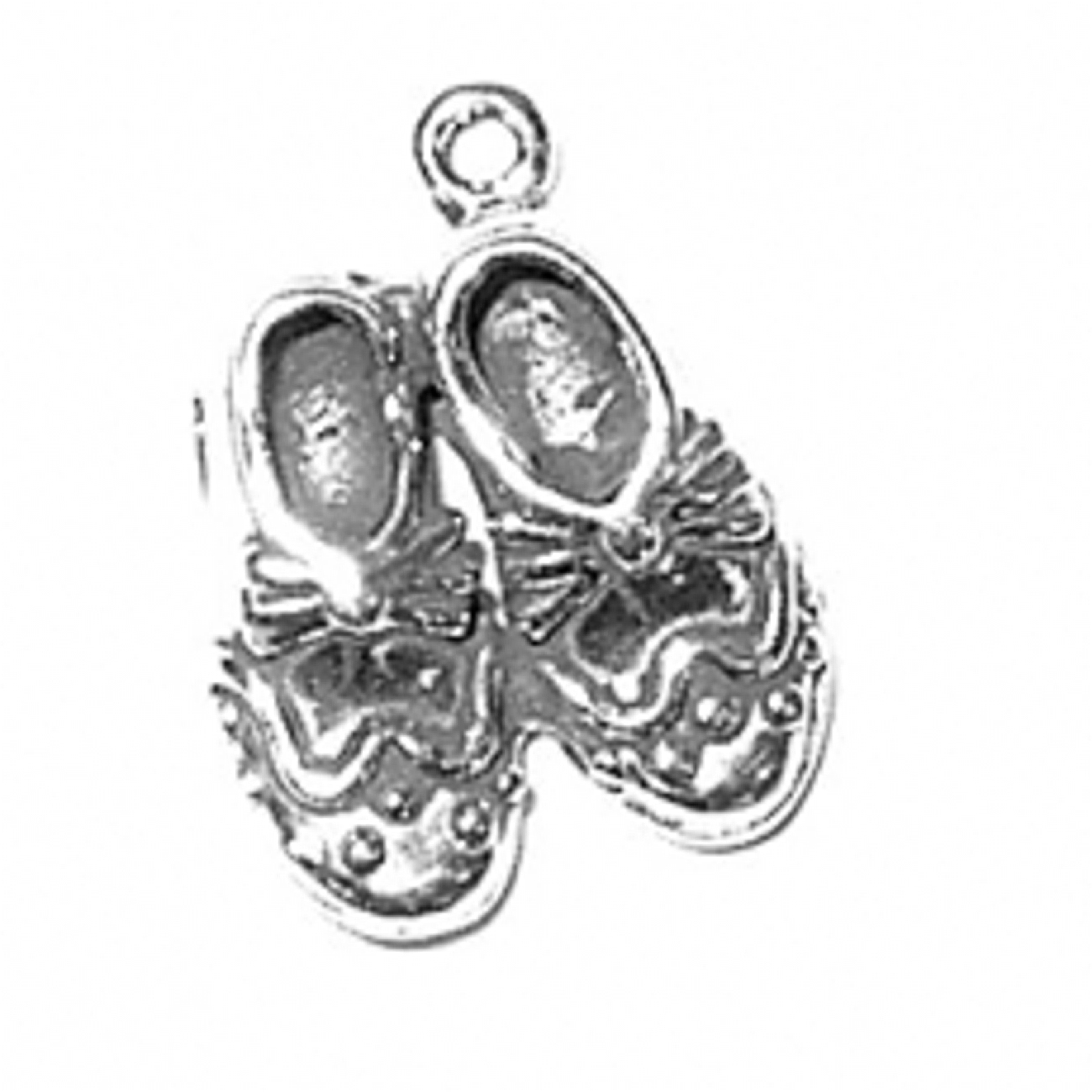 Pair of Fancy Shoes With Bow 3D Charm