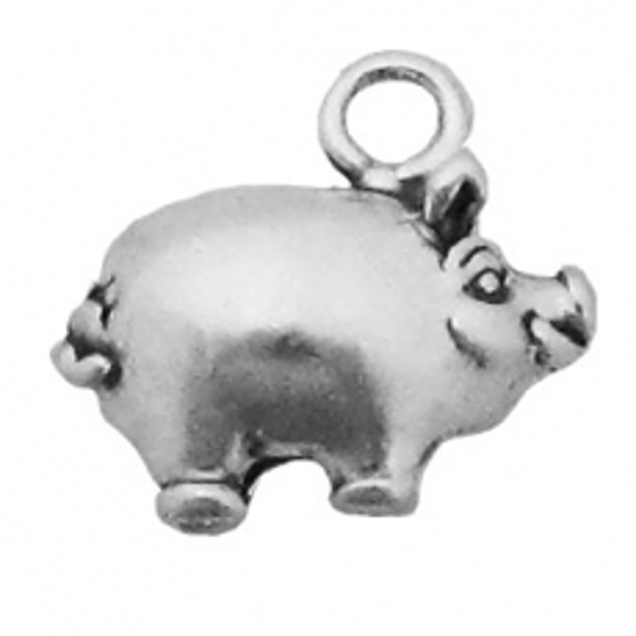 Piggy Bank 3D Charm Piggy Bank 3D Charm