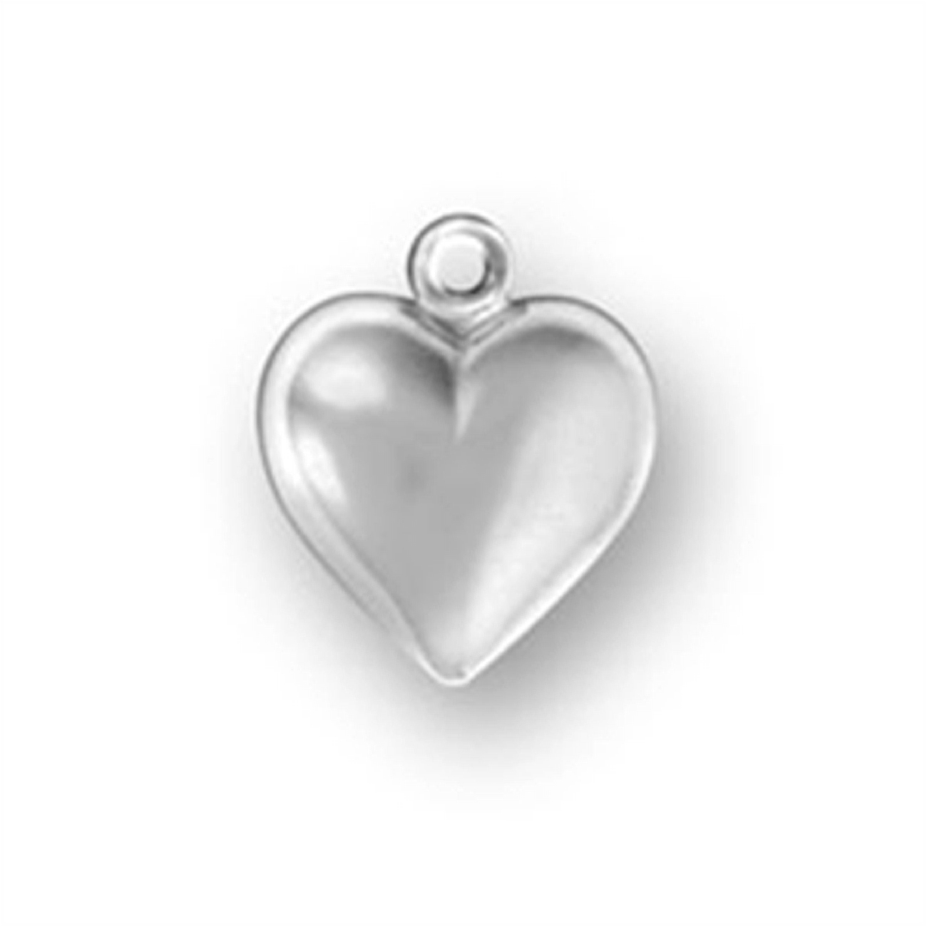 Small Puffed Heart Charm Small Puffed Heart Charm