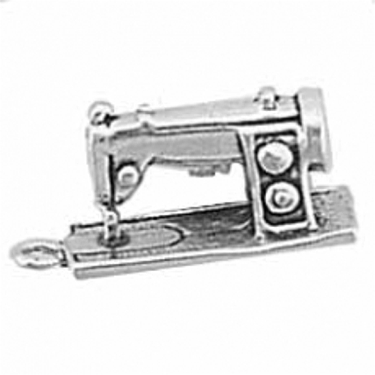 3D Sewing Machine Charm