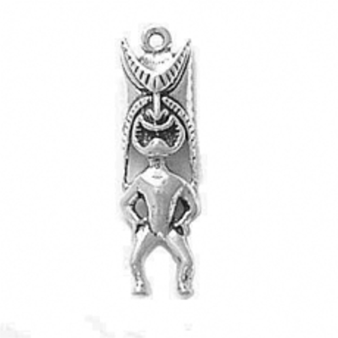 Tiki Man WIth Mask Charm