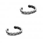 Left Or Right Pierceless Braided Band Ear Cuff