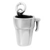 3D Coffee Cup Travel Mug Charm