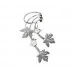 Right Only Pierceless Maple Leaves Ear Cuff