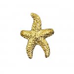 Gold Vermeil Pierceless Left Only Ocean Sea Star Starfish Ear Cuff