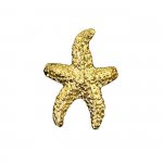 Gold Vermeil Pierceless Right Only Ocean Sea Star Starfish Ear Cuff