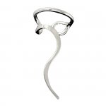 Left Only Dainty Rolling Curves Ear Cuff