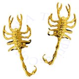 Gold Vermeil Left And Right Scorpion Ear Cuff Set