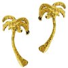 14kt Gold Vermeil Left And Right Palm Tree Ear Cuff Set