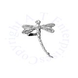 Pierceless Right Only Dragonfly Ear Cuff