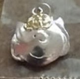Vintage Like New Peanuts Sally Brown Character Charm Gold Hair