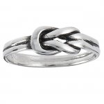 Square Knot Infinity Symbol Knot Ring