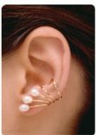 Sterling Silver Pierceless Left Only Ear Cuff Wrap Earrings