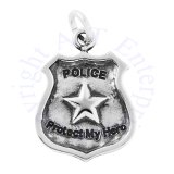 Police Officer Badge Charm